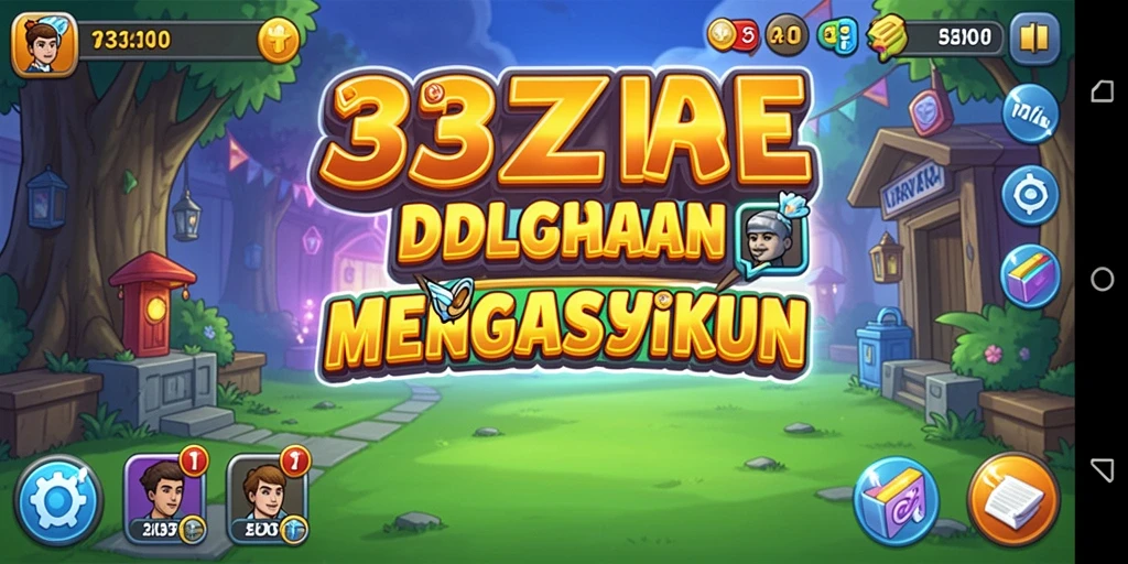 Tampilan gameplay menarik dari 33ZK yang menampilkan aktivitas Idle.