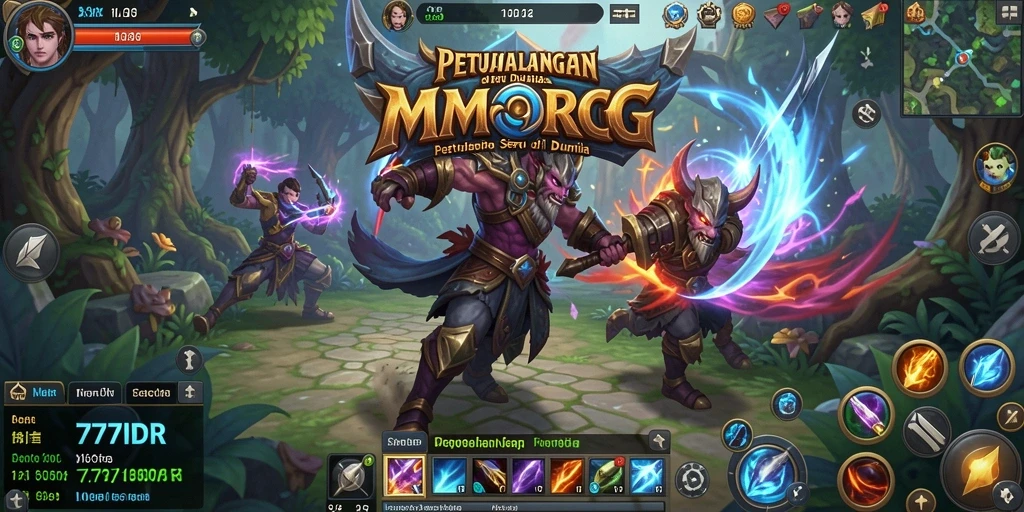 Screenshot dari aksi seru di 777IDR, menikmati gameplay MMORPG.