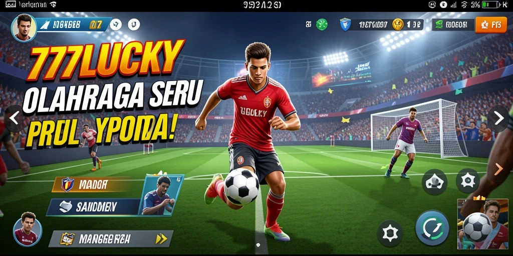 Tampilan menarik dari gameplay 777LUCKY yang memberikan pengalaman olahraga nyata.