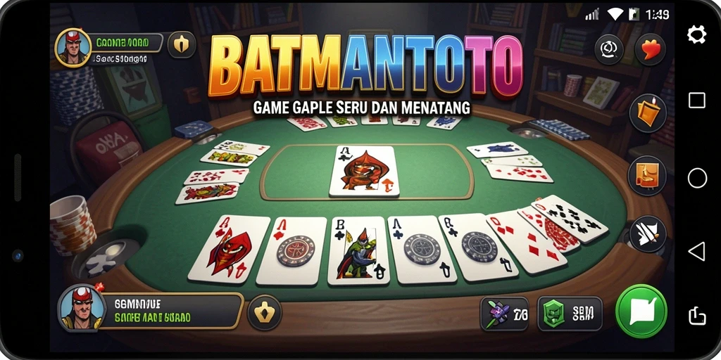 Tampilan gameplay seru GAPLE di BATMANTOTO.