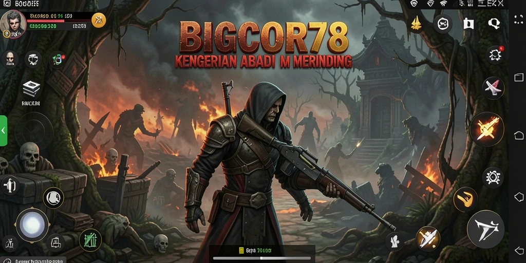 Tampilan gameplay menegangkan dari BIGCOR78 yang siap membuat merinding.