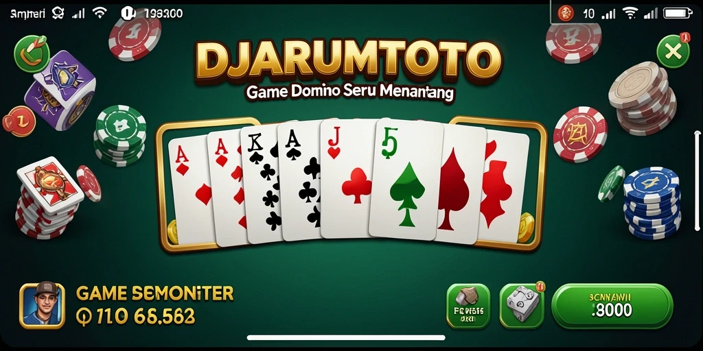 Tampilan gameplay seru dan menantang dari DJARUMTOTO.