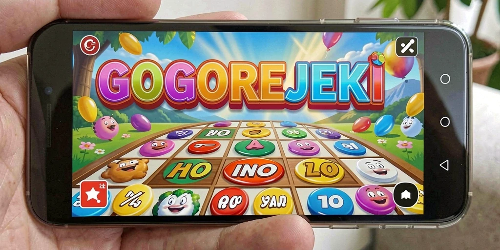 Screenshot utama GOGOREJEKI menampilkan atmosfer seru permainan Bingo.