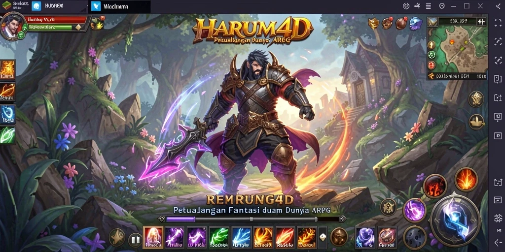 Gameplay menakjubkan di dunia ARPG yang luas.