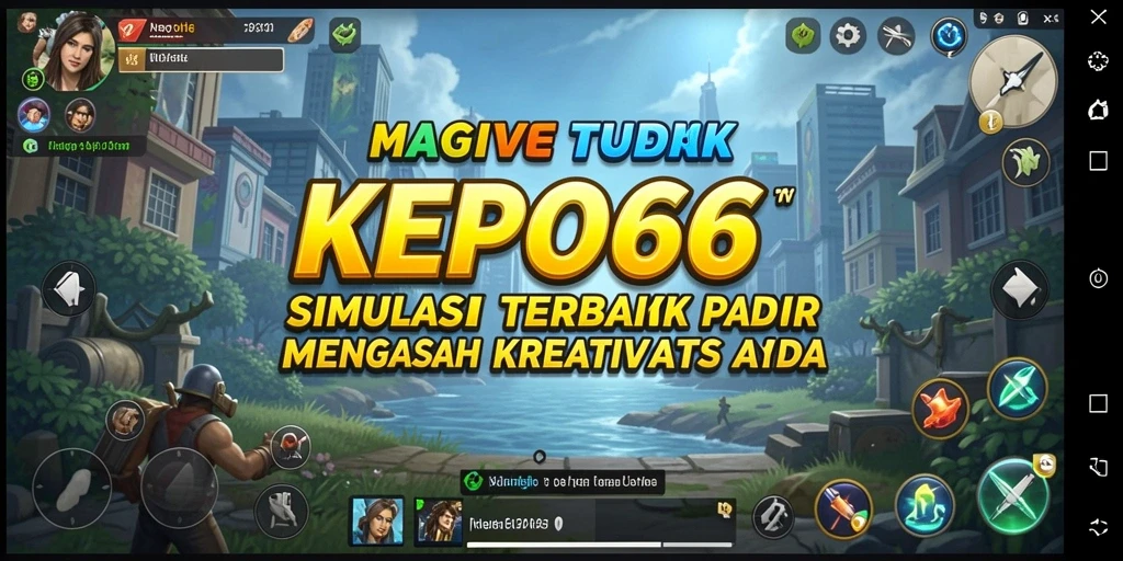 Screenshot gameplay KEPO66 menampilkan pengalaman simulasi yang mendebarkan.