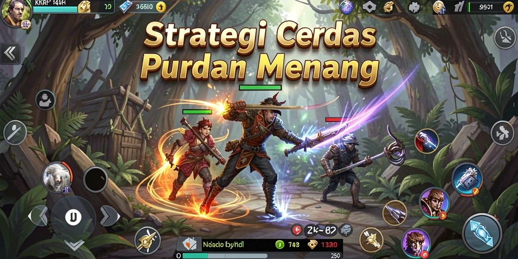 Tampilan gameplay KKRP yang menarik dengan elemen strategi mendalam.