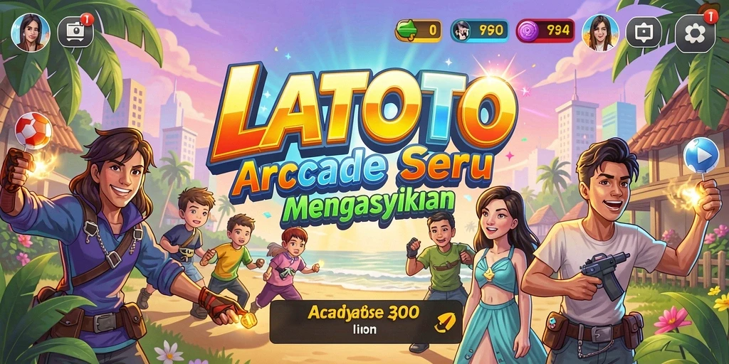 Tampilan gameplay seru dari LATOTO yang memikat hati pemain.