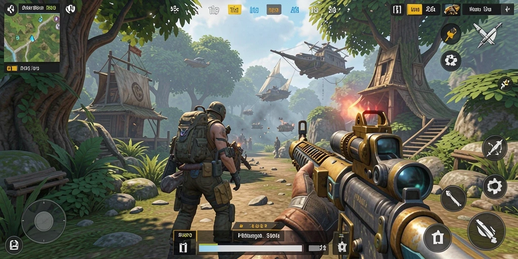 Gameplay mendebarkan dari RR89 dengan grafis menawan.