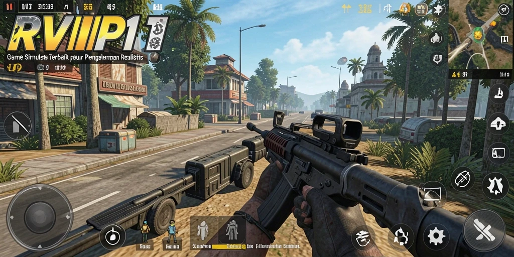 Gameplay RVIP1 yang menggugah imajinasi dan realisme simulasi.
