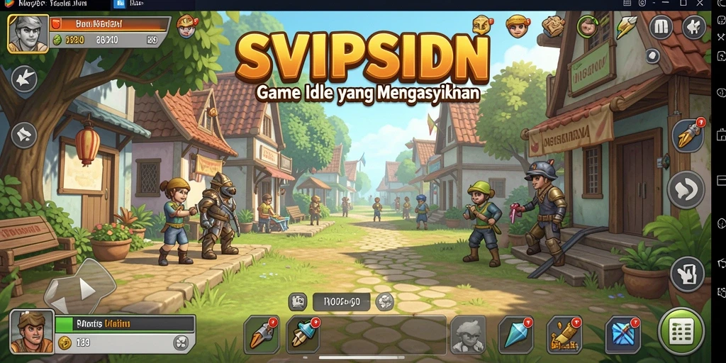 Screenshot gameplay SVIPSIDN menunjukkan karakter dan lingkungan yang menawan.