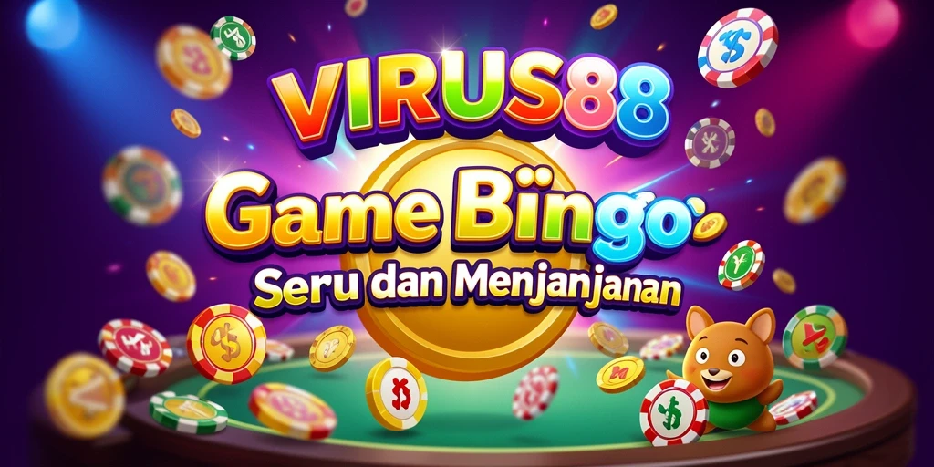 Tampilan gameplay Bingo yang menarik dan interaktif di VIRUS88.